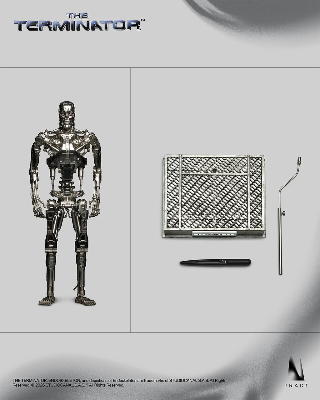 InArt Ag-A036 1/6 The Terminator T-800 Endoskeleton