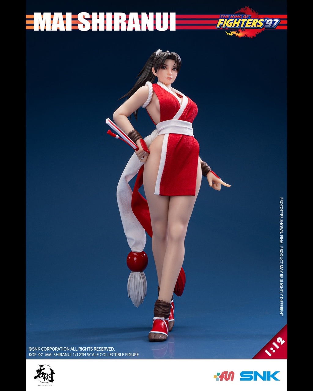 Tunshi Studio TS-022 1/12 The King of Fighters '97 Mai Shiranui