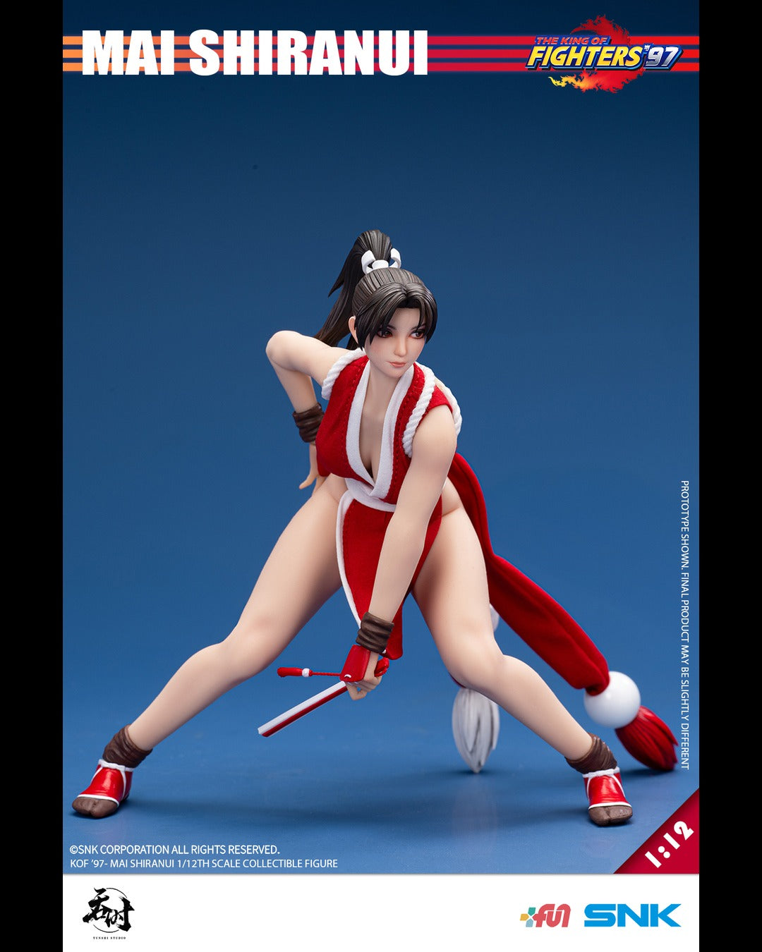 Tunshi Studio TS-022 1/12 The King of Fighters '97 Mai Shiranui