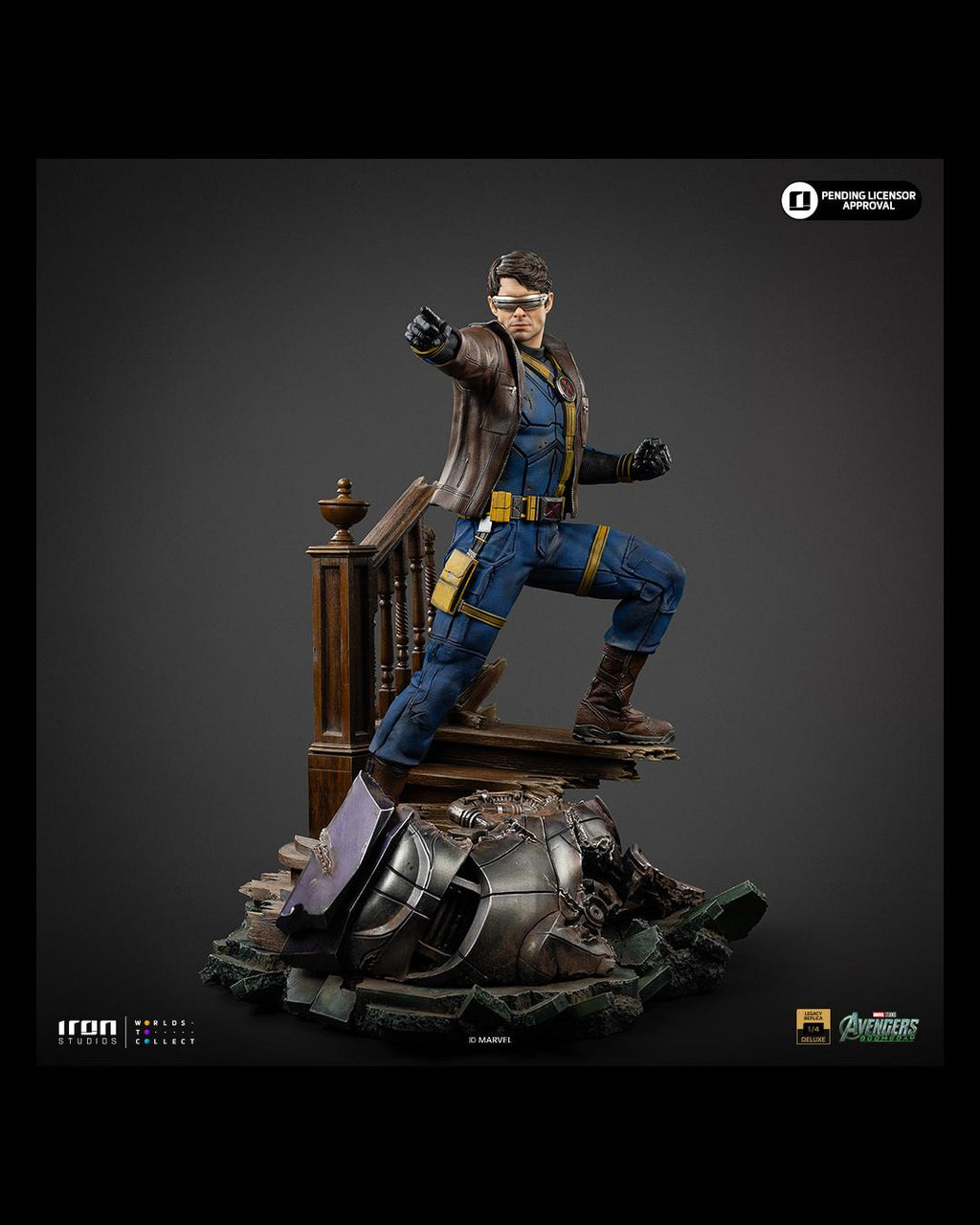 Iron Studios Legacy Replica 1/4 Avengers Doomsday X-Men Cyclops Statue (DX Ver.)
