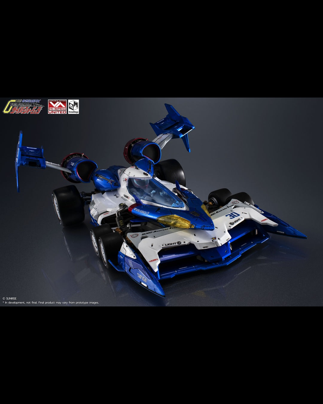 Threezero 3M0562 1/18 Future GPX Cyber Formula VARIABLE ACTION Hi-SPEC UNITED FUTURE GPX CYBER FORMULA SUPER ASURADA 01