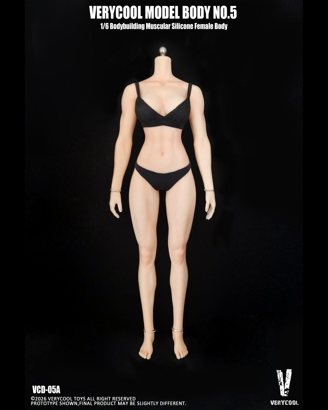 VERYCOOL VCD-05 1/6 Bodybuilding Muscular Silicone Female Figure