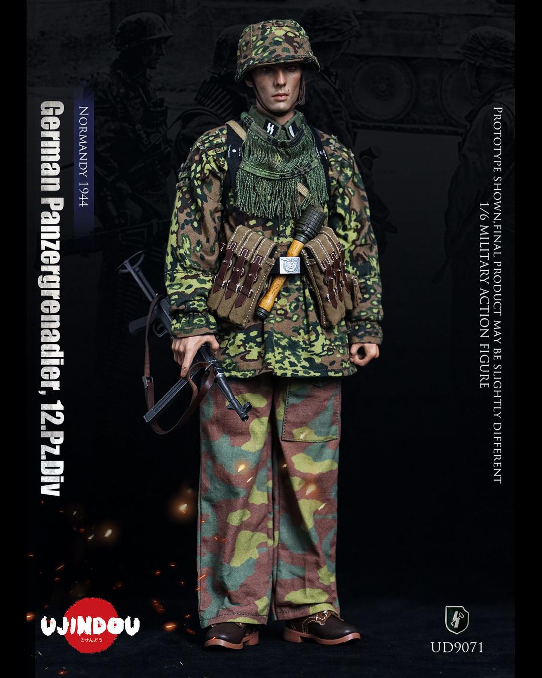 UJINDOU UD9071 1/6 German Panzergrenadier 12.Pz.Div (Normandy 1944)