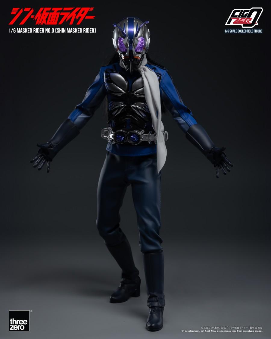 Threezero 3Z0489 1/6 FigZero Masked Rider No.0 (SHIN MASKED RIDER)