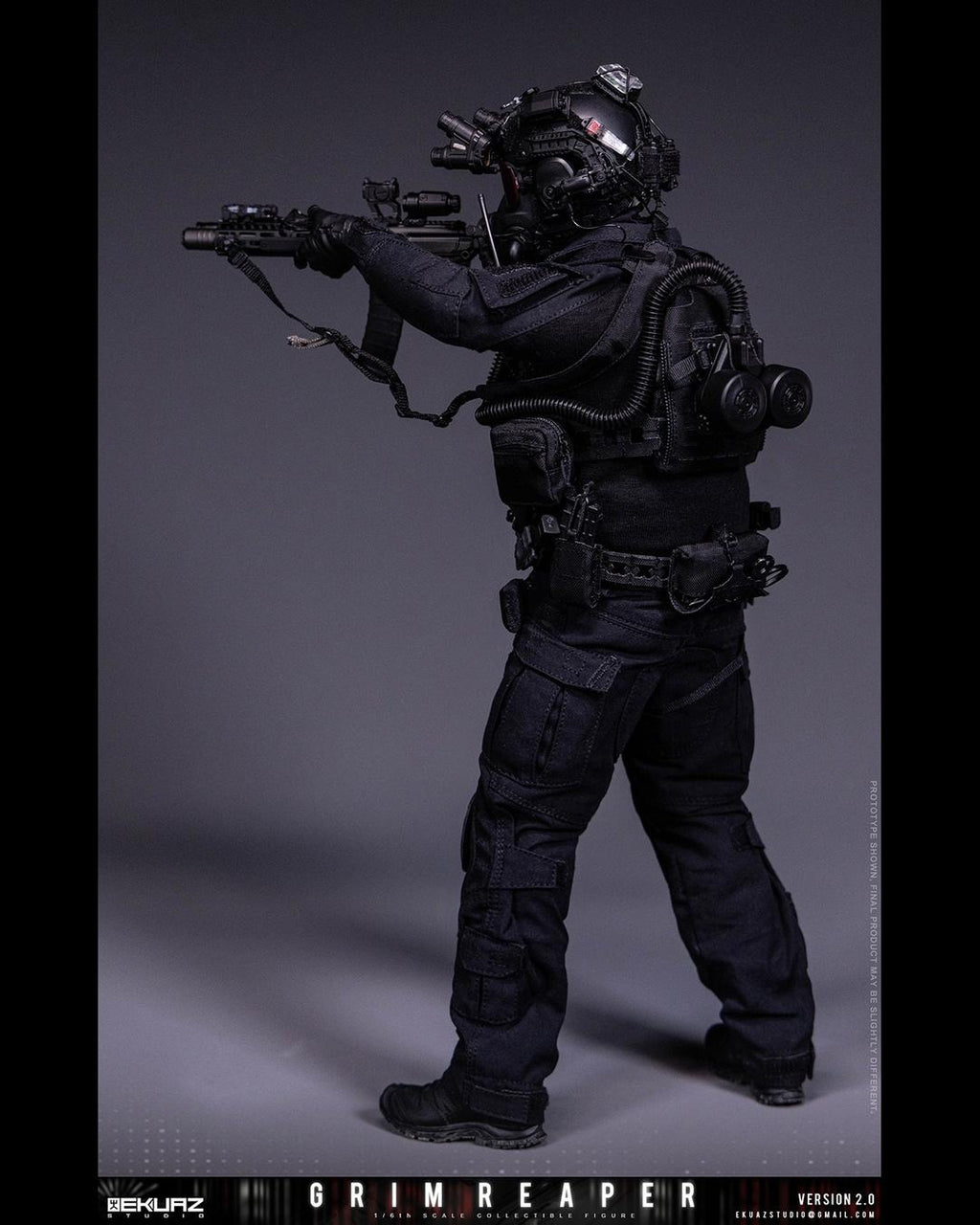 EKUAZ STUDIO EKS015 1/6 Grim Reaper 2.0 Elite Guard (Standard Ver.)
