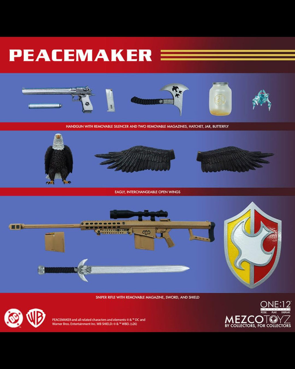 Mezco Toyz ONE:12 Collective Peacemaker