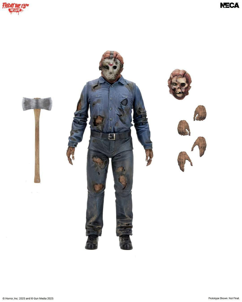 NECA 7" Scale Friday the 13th The Game : Part 9 - Jason Voorhees