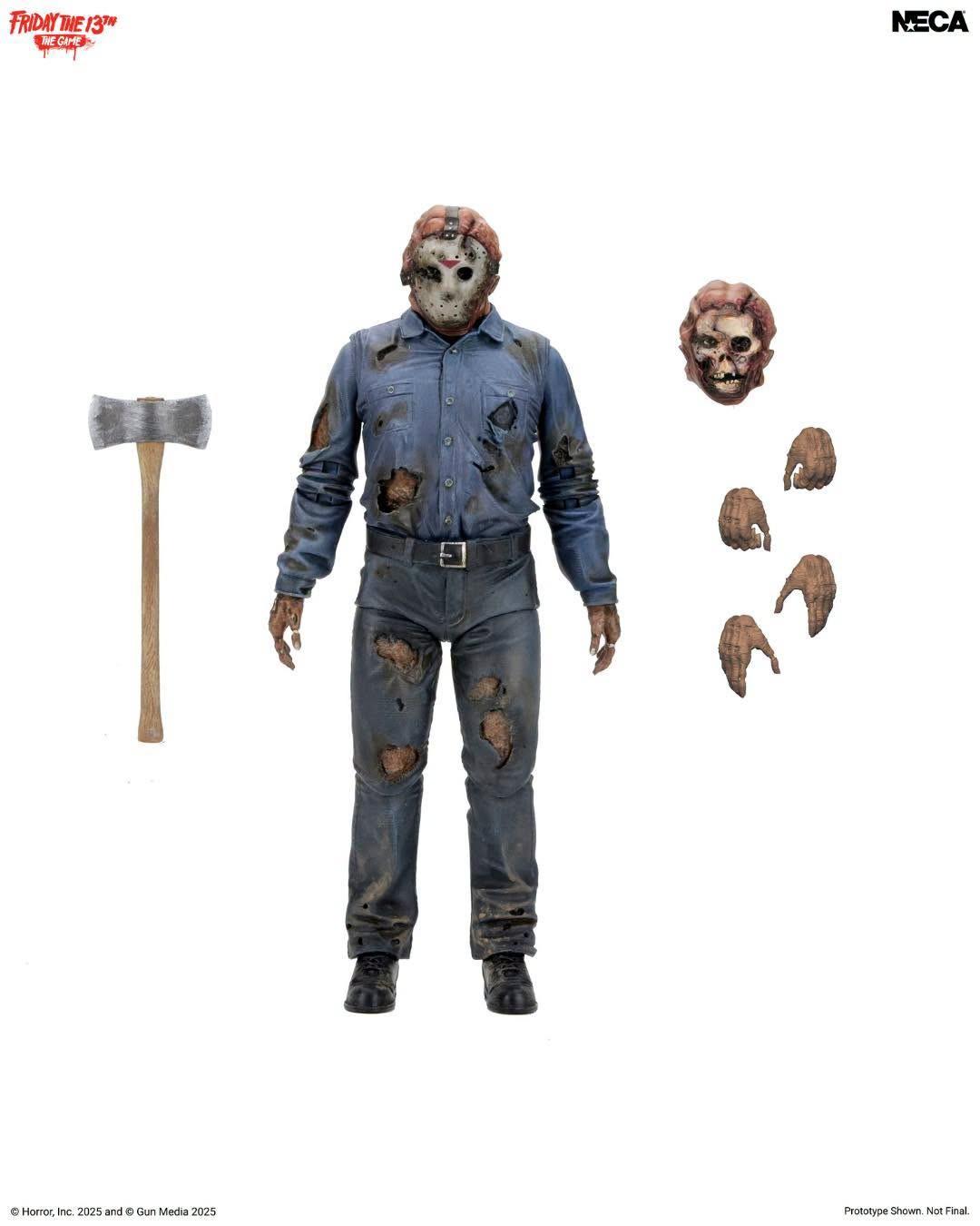 NECA 7" Scale Friday the 13th The Game : Part 9 - Jason Voorhees