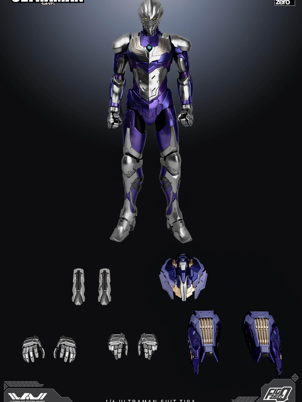 Threezero 3Z0418 1/6 FigZero ULTRAMAN SUIT TIGA SKY TYPE