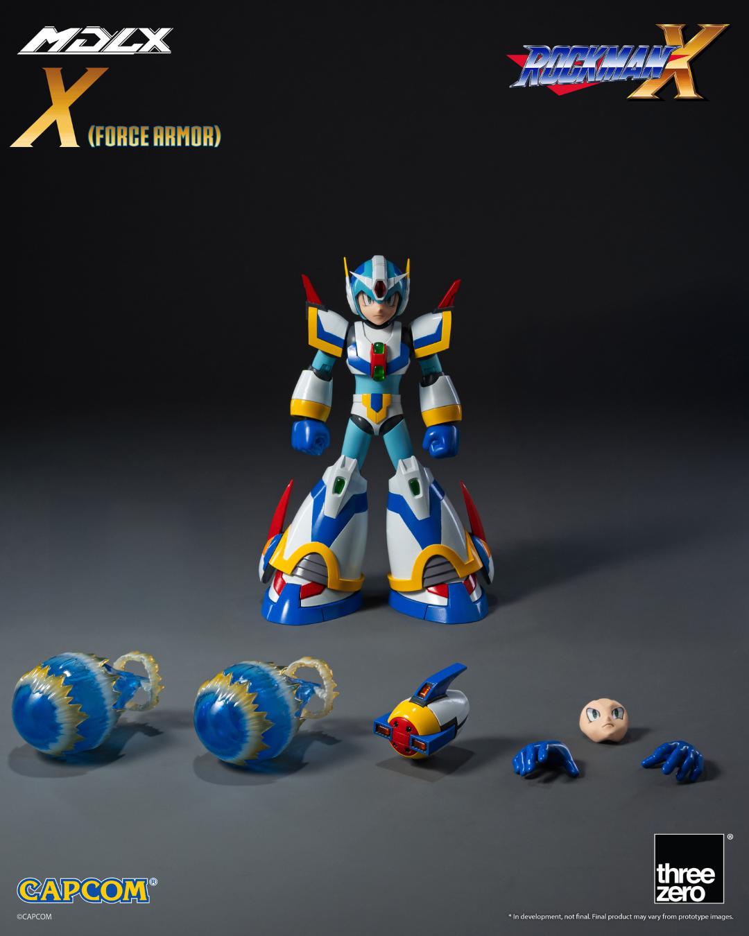 Threezero 3Z0988 Rockman X / Mega Man X MDLX X (Force Armor)
