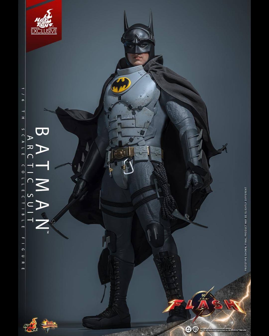 Hot Toys Exclusive MMS897 1/6 The Flash : Batman (Arctic Suit)