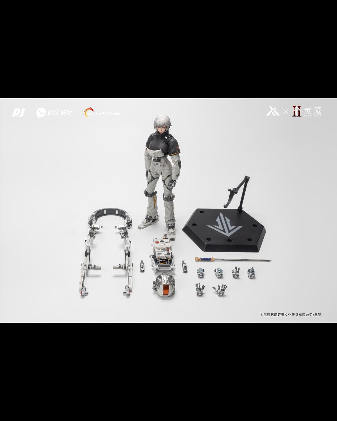 Moki Magic x Ling Cage MM-001 1/6 Swiftspace EVA Suit Bai Yuekui (Standard Ver.)