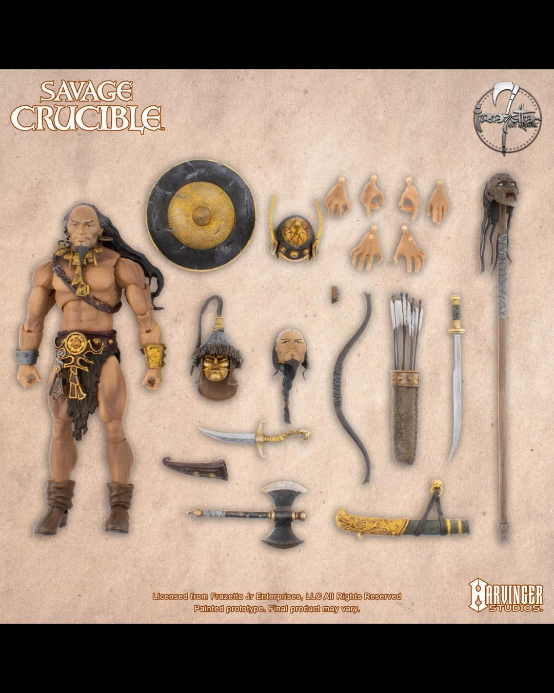 Savage Crucible 1/12 Kubla Khan (Frazetta)