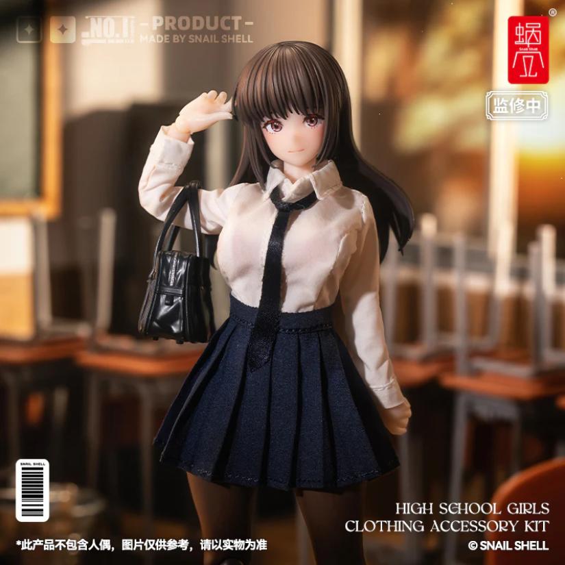 Snail Shell 1/12 High School Girls Clothing Accessory Kit