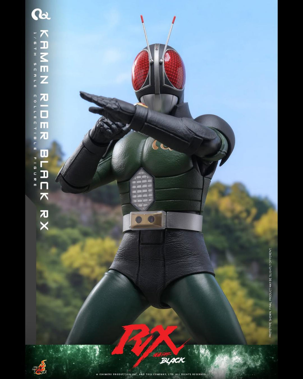 Hot Toys TMS179 1/6 Kamen Rider Black RX - Kamen Rider Black RX