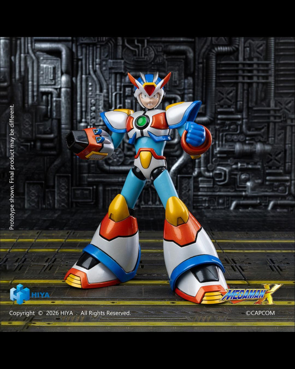 HIYA Toys EBM0385 Mega Man X Series - X (Third Armor)