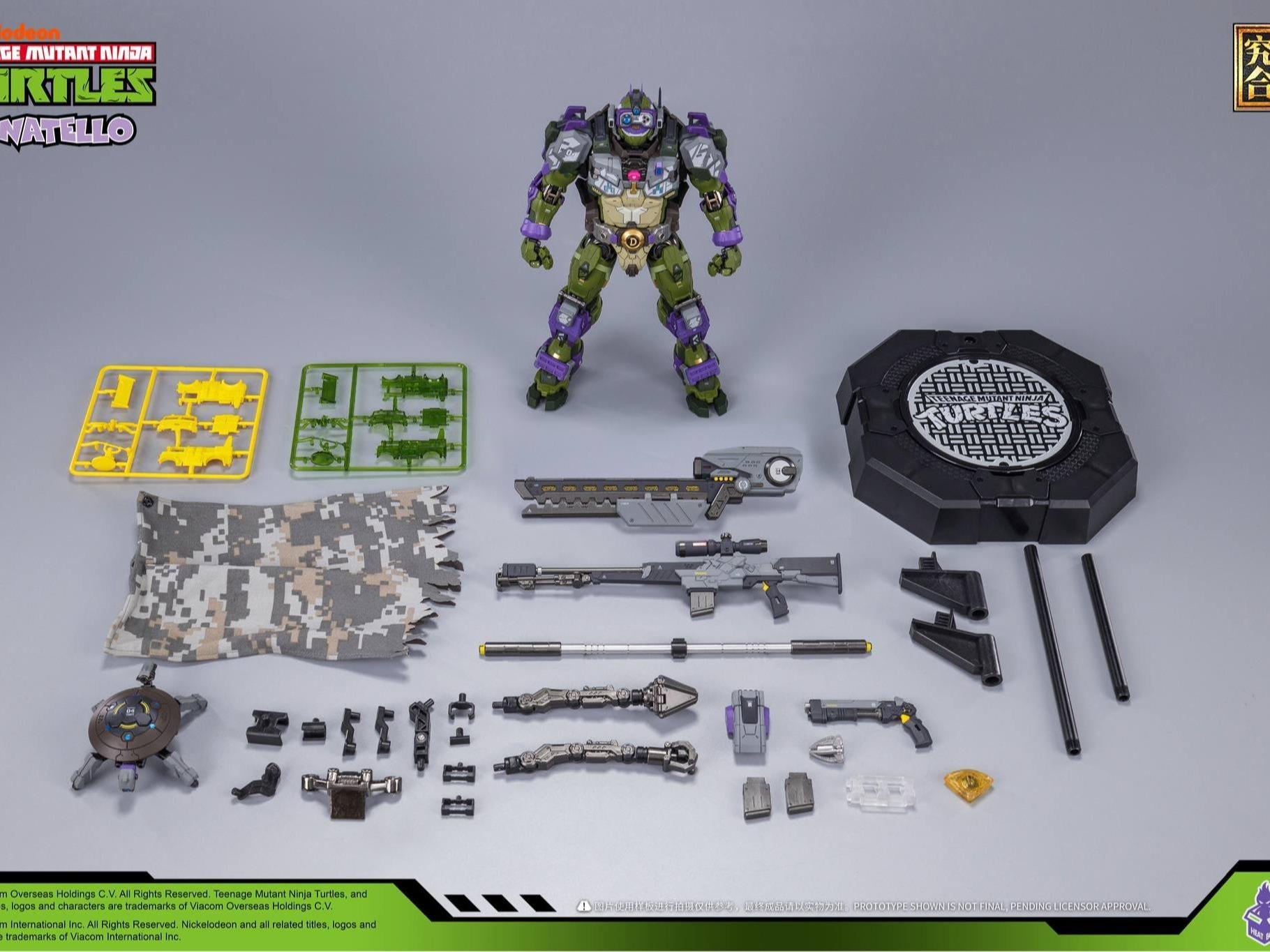 HeatBoys HB0015 Mecha TMNT Teenage Mutant Ninja Turtles Donatello