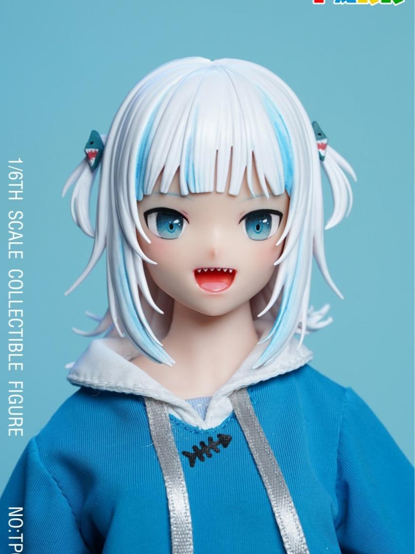 TOYS PARK TP004 1/6 Shark Girl Head Sculpt + Outfit Accessories Set