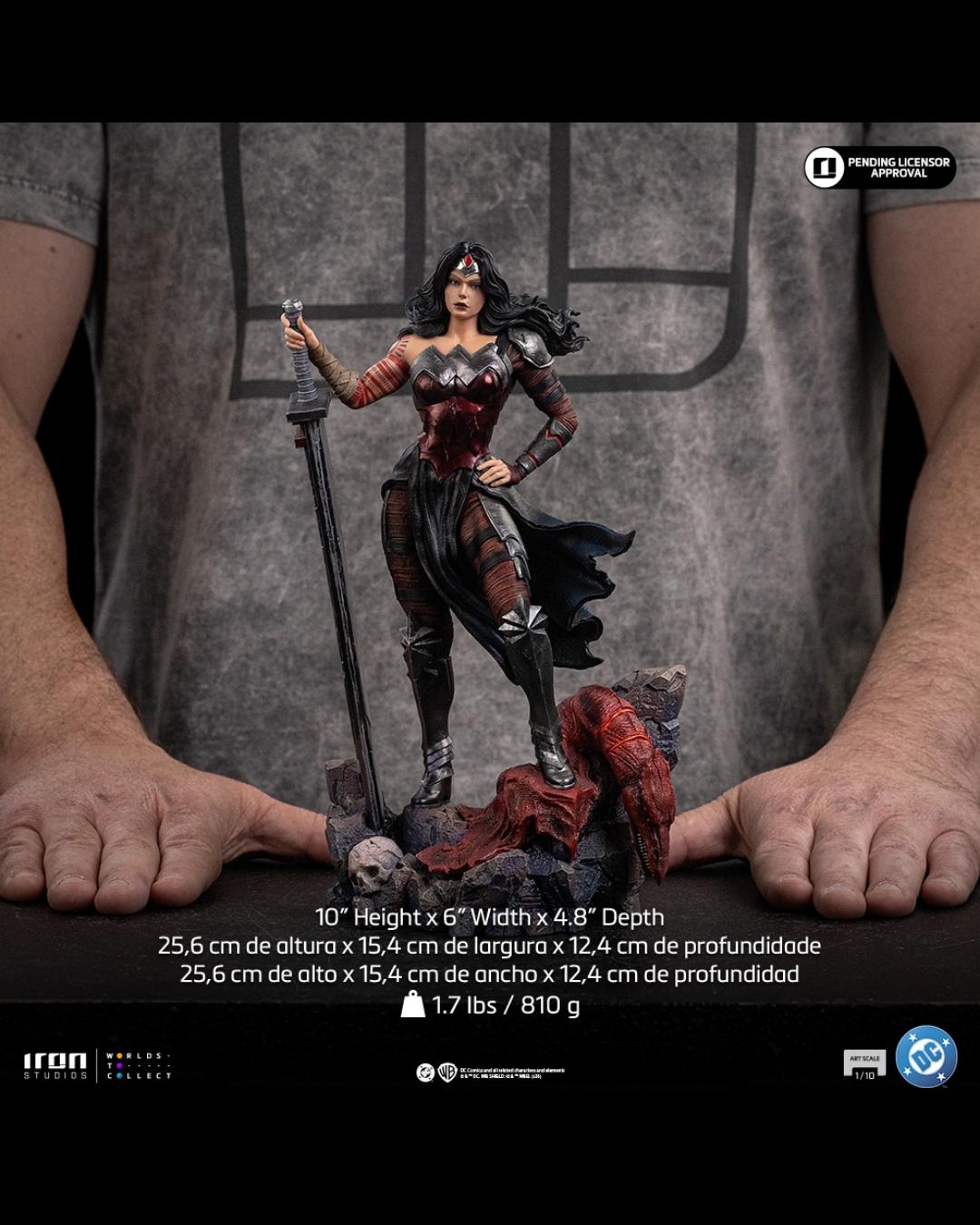 Iron Studios Art Scale 1/10 DC Comics Wonder Woman Absolute