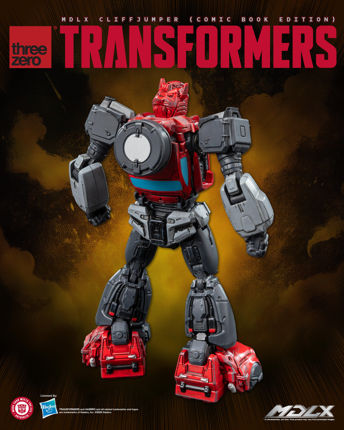 Threezero 3Z0873 Transformers MDLX Cliffjumper (Comic Book Edition)