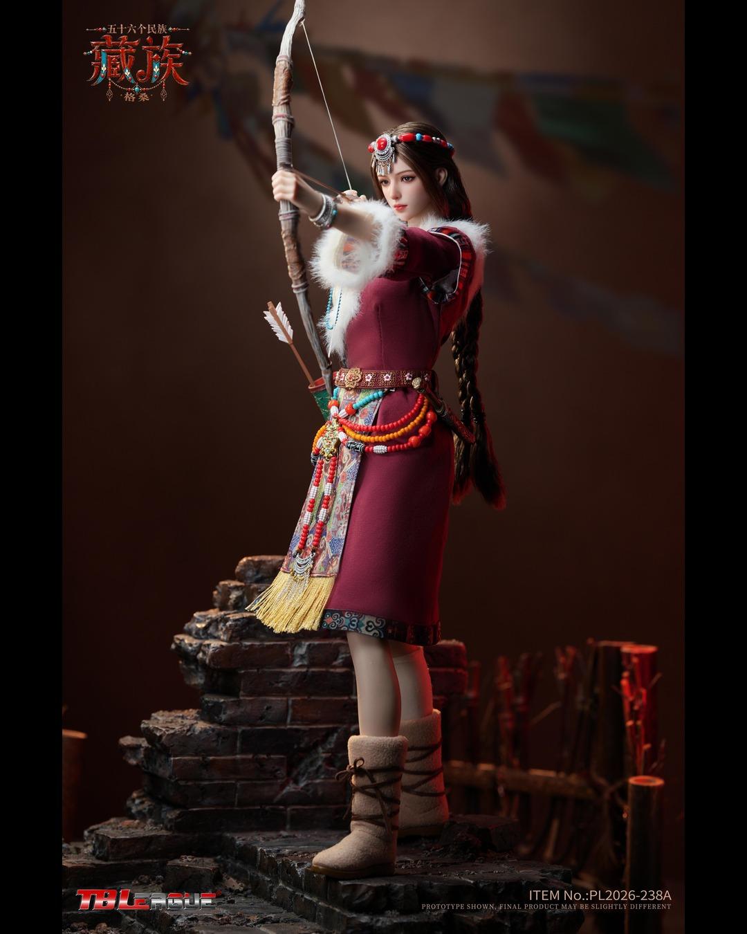 TBLeague PL2026-238A 1/6 56 Ethnic Groups Series : Tibetan Kelsang