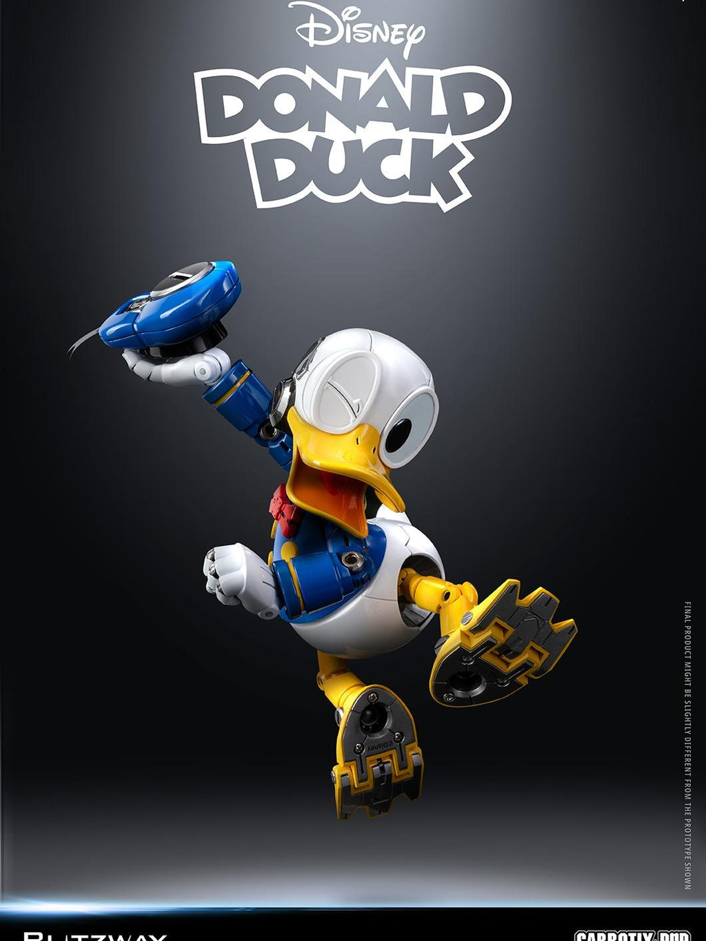 Blitzway 5PRO-CA-10502 Disney Carbotix Donald Duck (Re-Run)