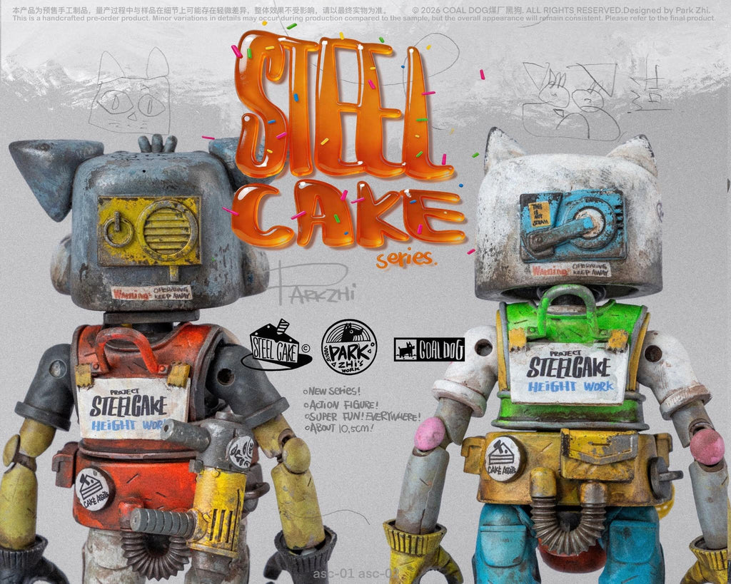 COALDOG ASC001 1/12 Steel Cake Series : Roo & Bow