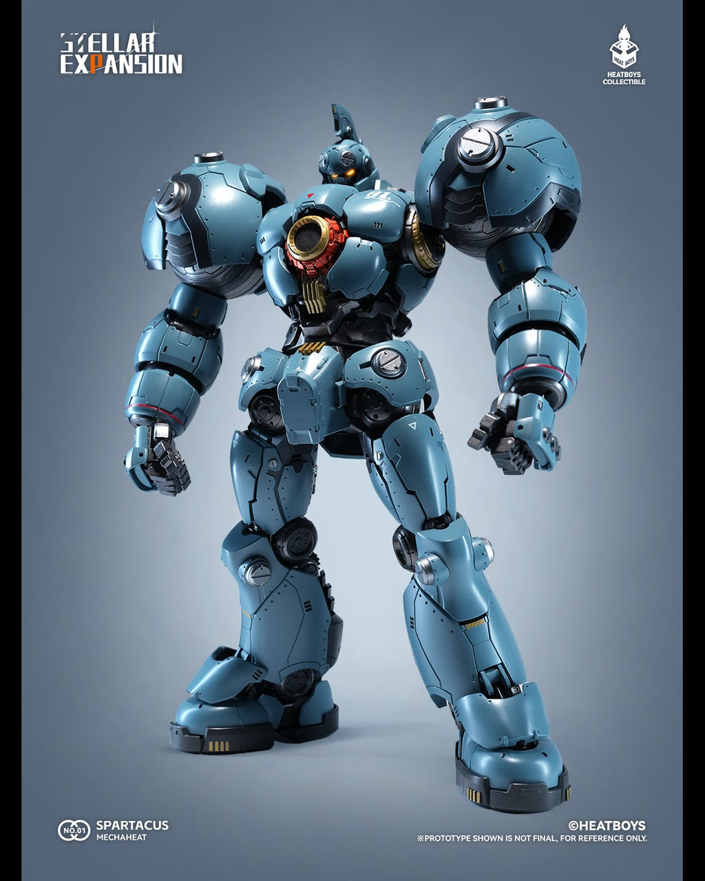 HEATBOYS HB0083 MechaHeat Stellar Expansion Spartacus