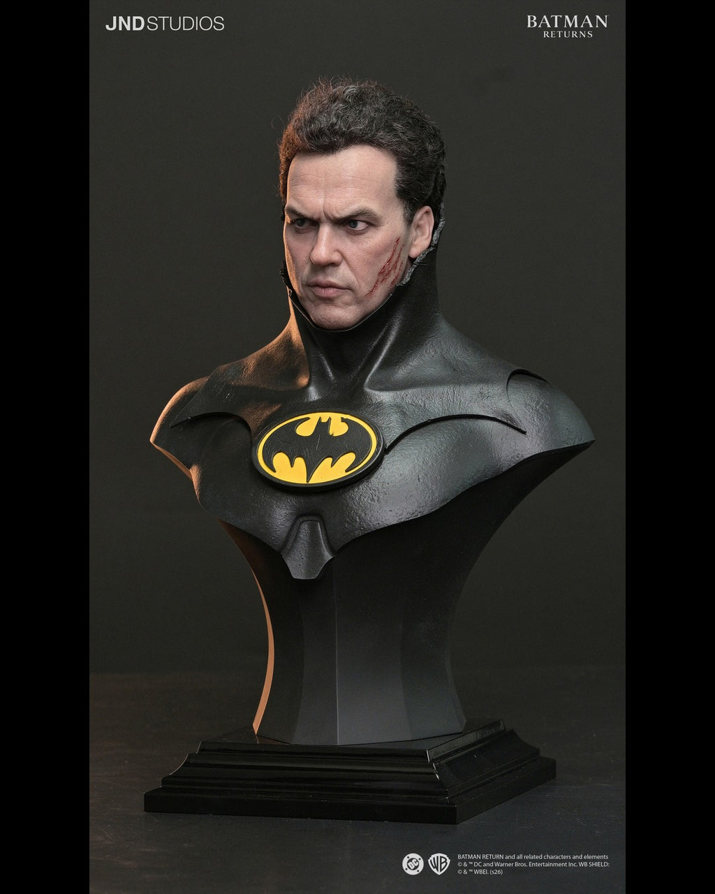 JND STUDIOS HMS-032D 1/3 Batman Returns : Batman & Bruce Wayne (Dual Version) & Bust