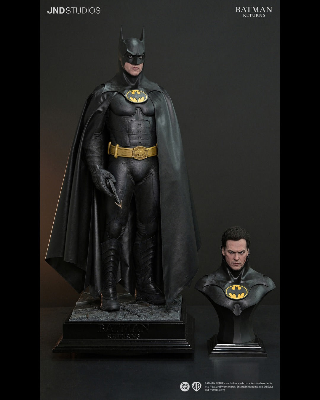 JND STUDIOS HMS-032 1/3 Batman Returns : Batman (Single Version) & Bust