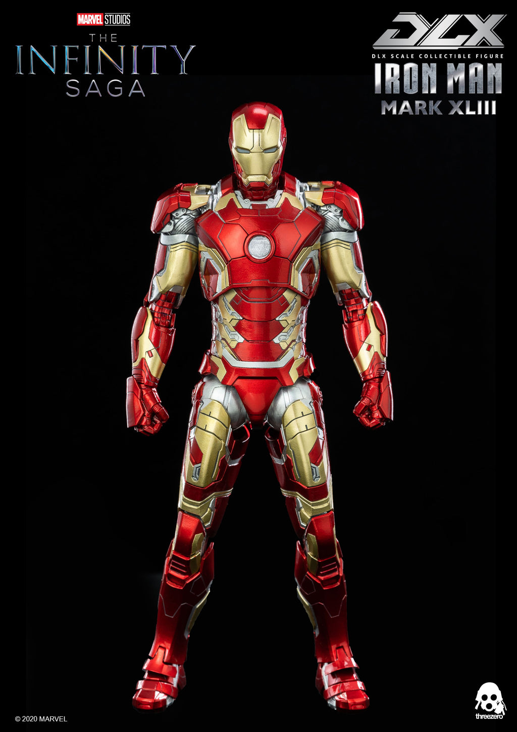 Threezero 3Z0247 Infinity Saga – DLX Iron Man Mark 43