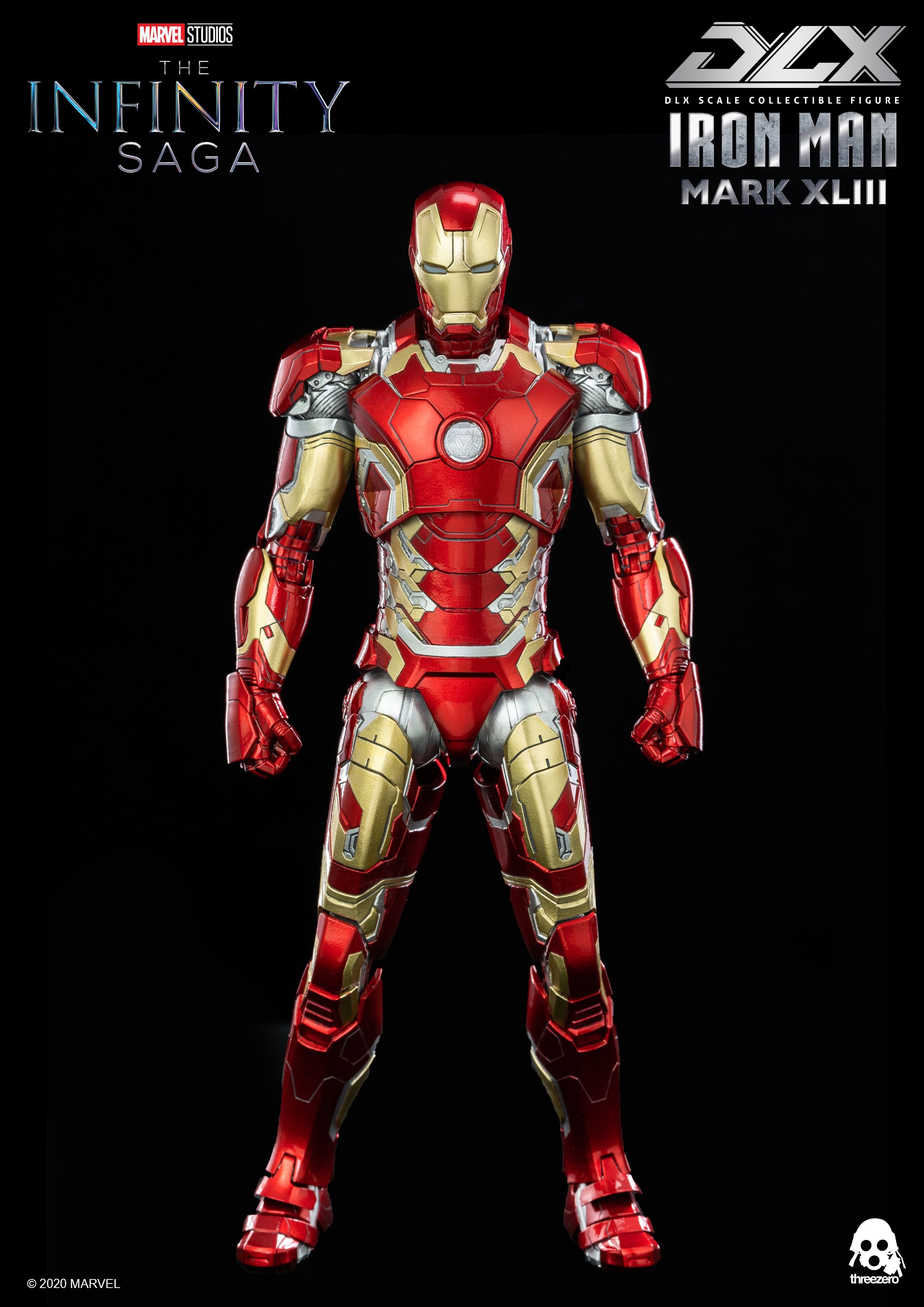 Threezero 3Z0247 Infinity Saga – DLX Iron Man Mark 43