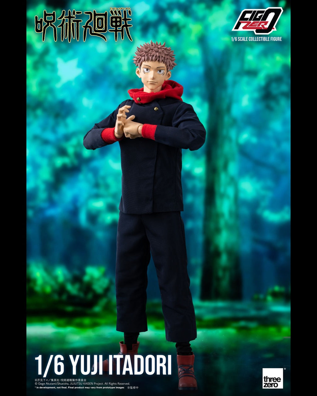 Threezero FigZero 3Z03740M0 1/6 Jujutsu Kaisen Yuji Itadori
