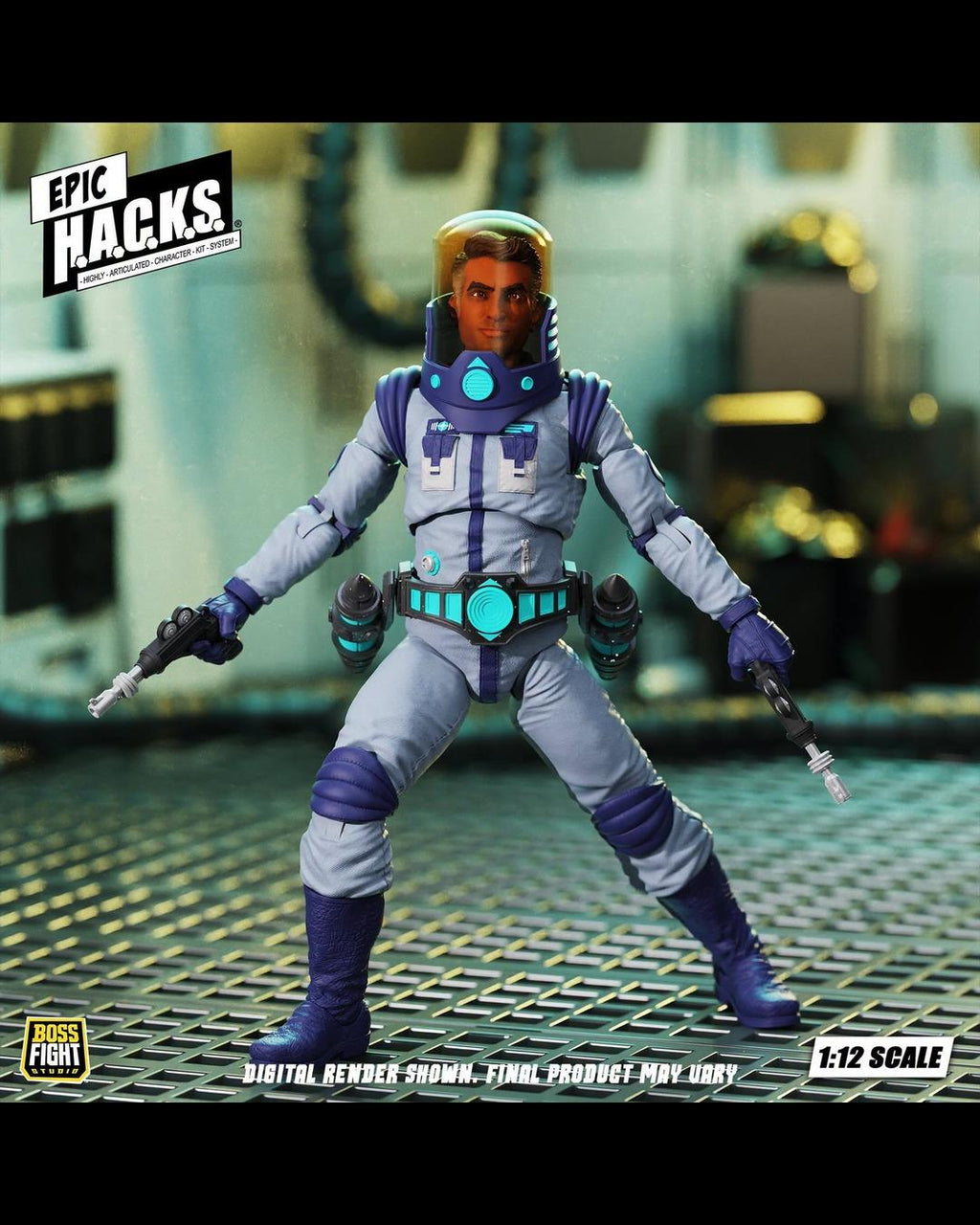 Boss Fight Studio 1/12 Epic HACKS Core Wave 2 :  Rand Arora (Gamma Squad Leader)