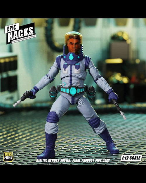 Boss Fight Studio 1/12 Epic HACKS Core Wave 2 :  Rand Arora (Gamma Squad Leader)