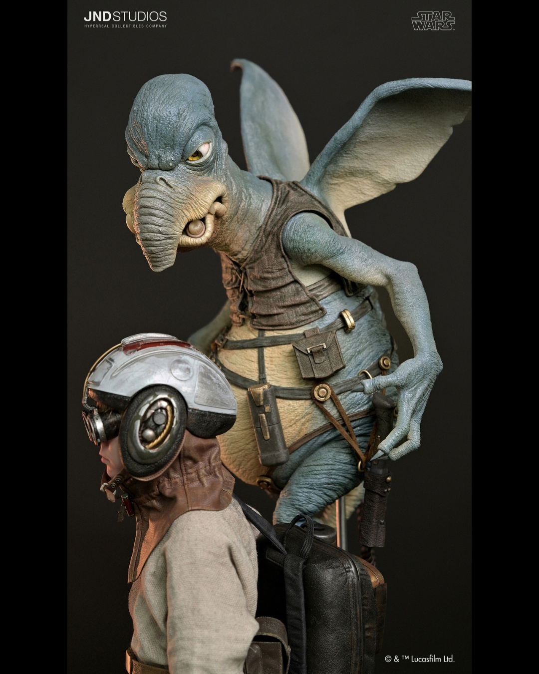 JND STUDIOS HMS-030D 1/3 Star Wars : Episode I - Anakin Skywalker & Watto (Dual Ver.)