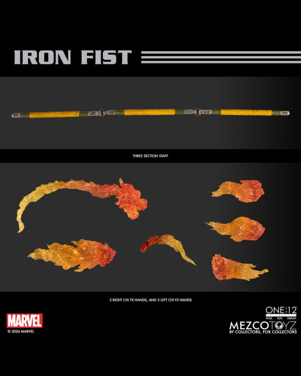 Mezco Toyz ONE:12 Collective Iron Fist