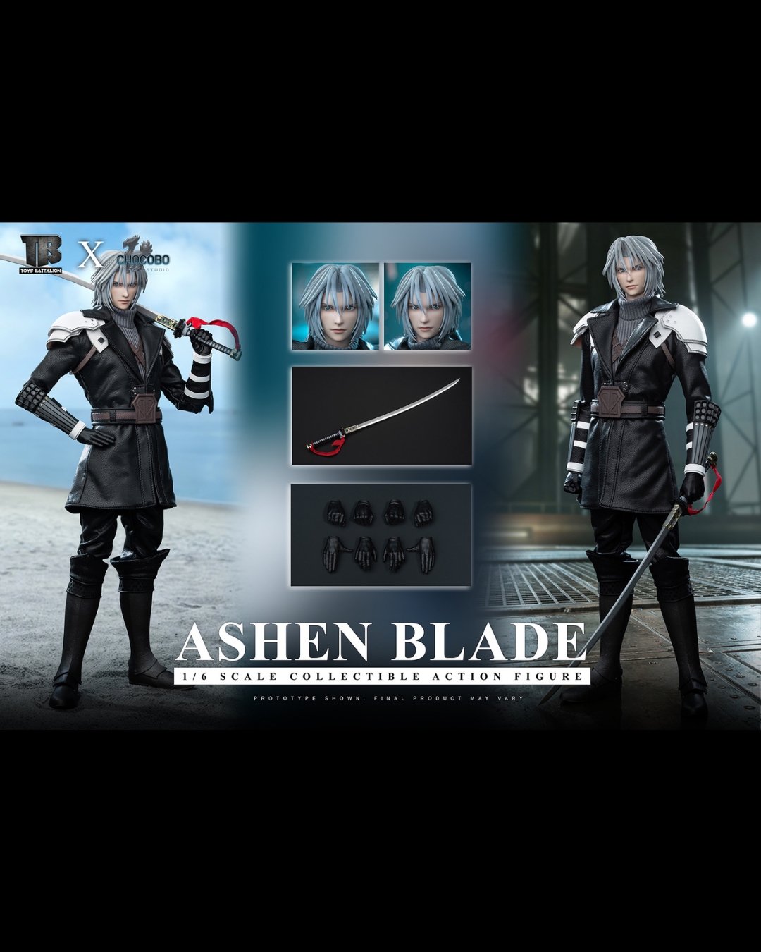 TOYS BATTALION x Chocobo TB033 1/6 Ashen Blade