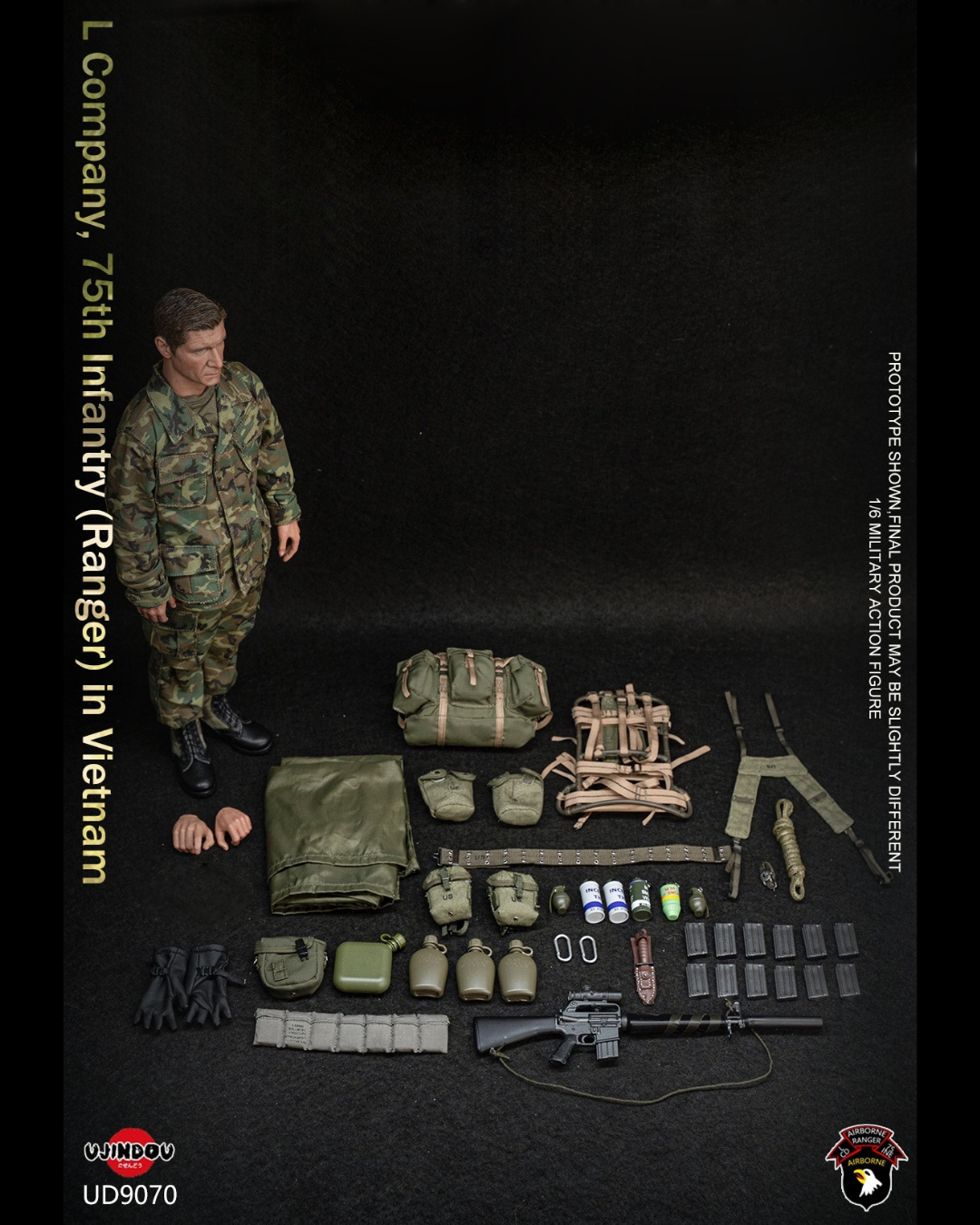 UJINDOU UD9070 1/6 U.S. ARMY L Company 75th Infantry (Ranger) in Vietnam