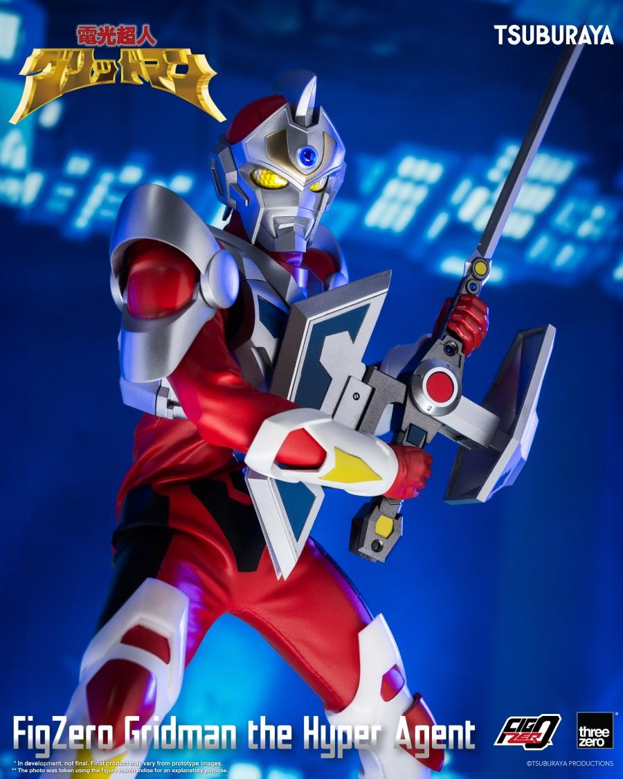 Threezero 3Z0439 1/6 FigZero Gridman the Hyper Agent