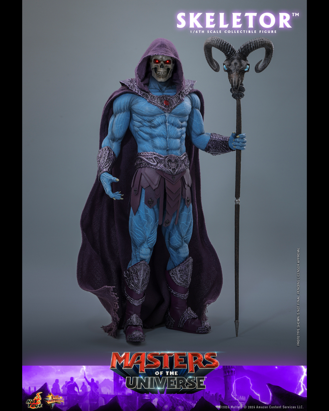 Hot Toys MMS889 1/6 Masters of the Universe - Skeletor