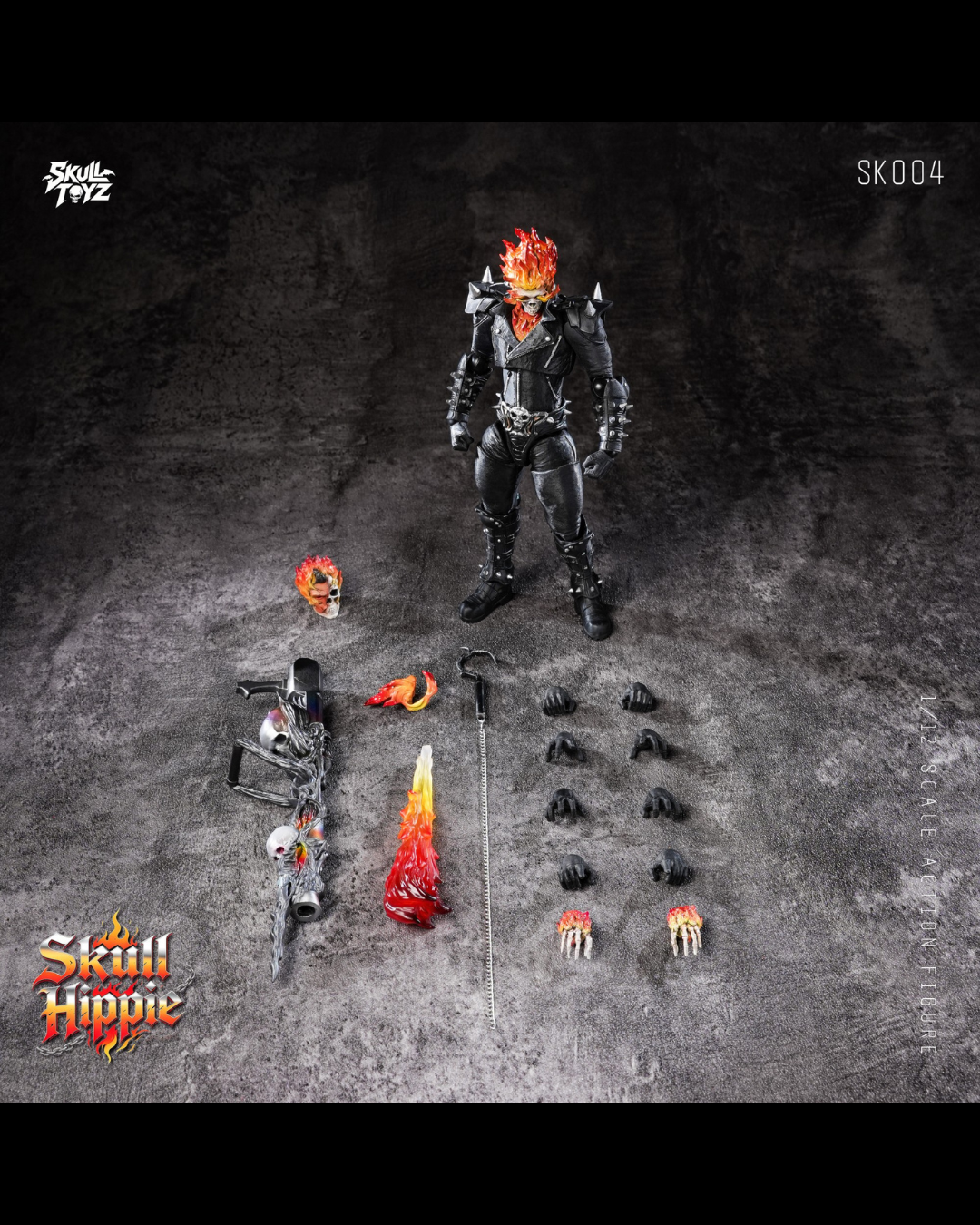 Skull Toyz SK004 1/12 Skull Hippie