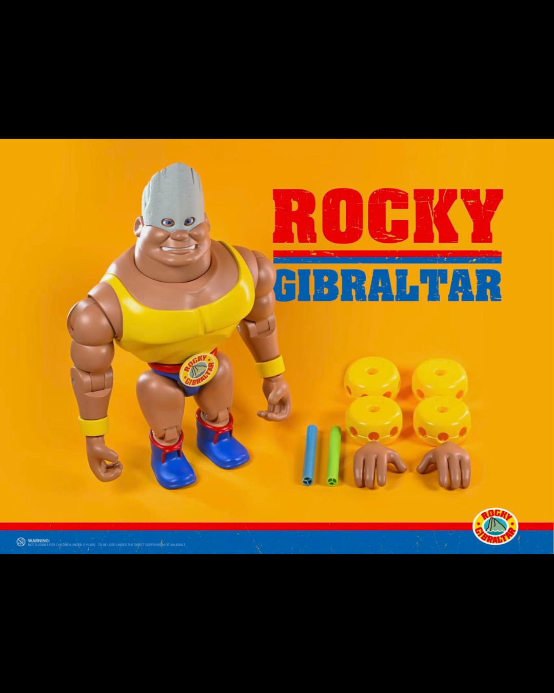 SEED x SID TOYS Toy Story 1:1 Rocky Gibraltar
