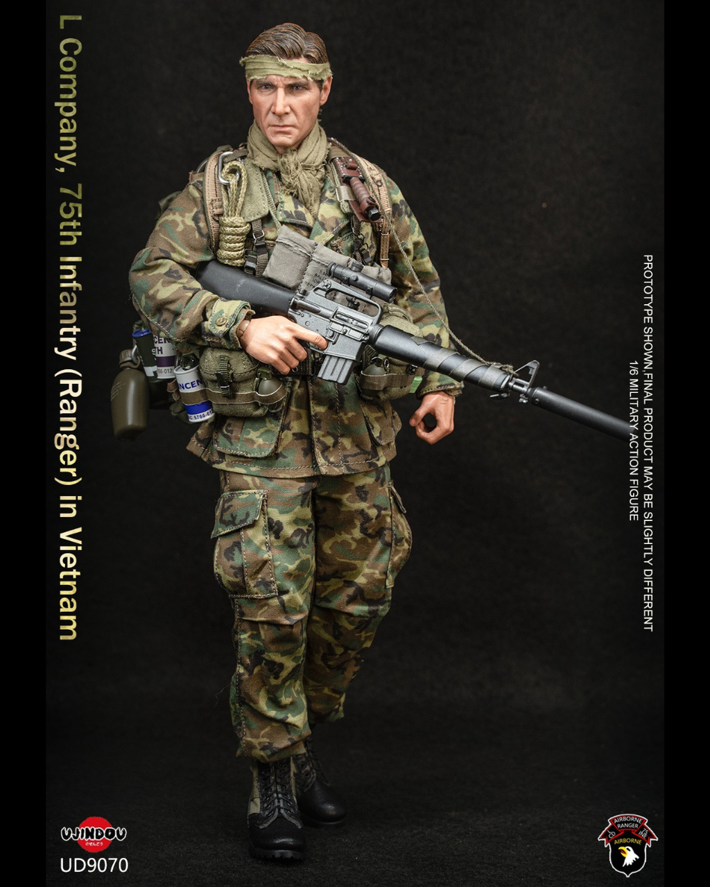 UJINDOU UD9070 1/6 U.S. ARMY L Company 75th Infantry (Ranger) in Vietnam