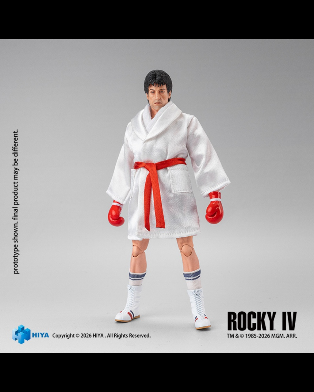 HIYA TOYS ESR0222 1/12 Rocky IV (1985) Rocky Balboa (Boxer Ver.)