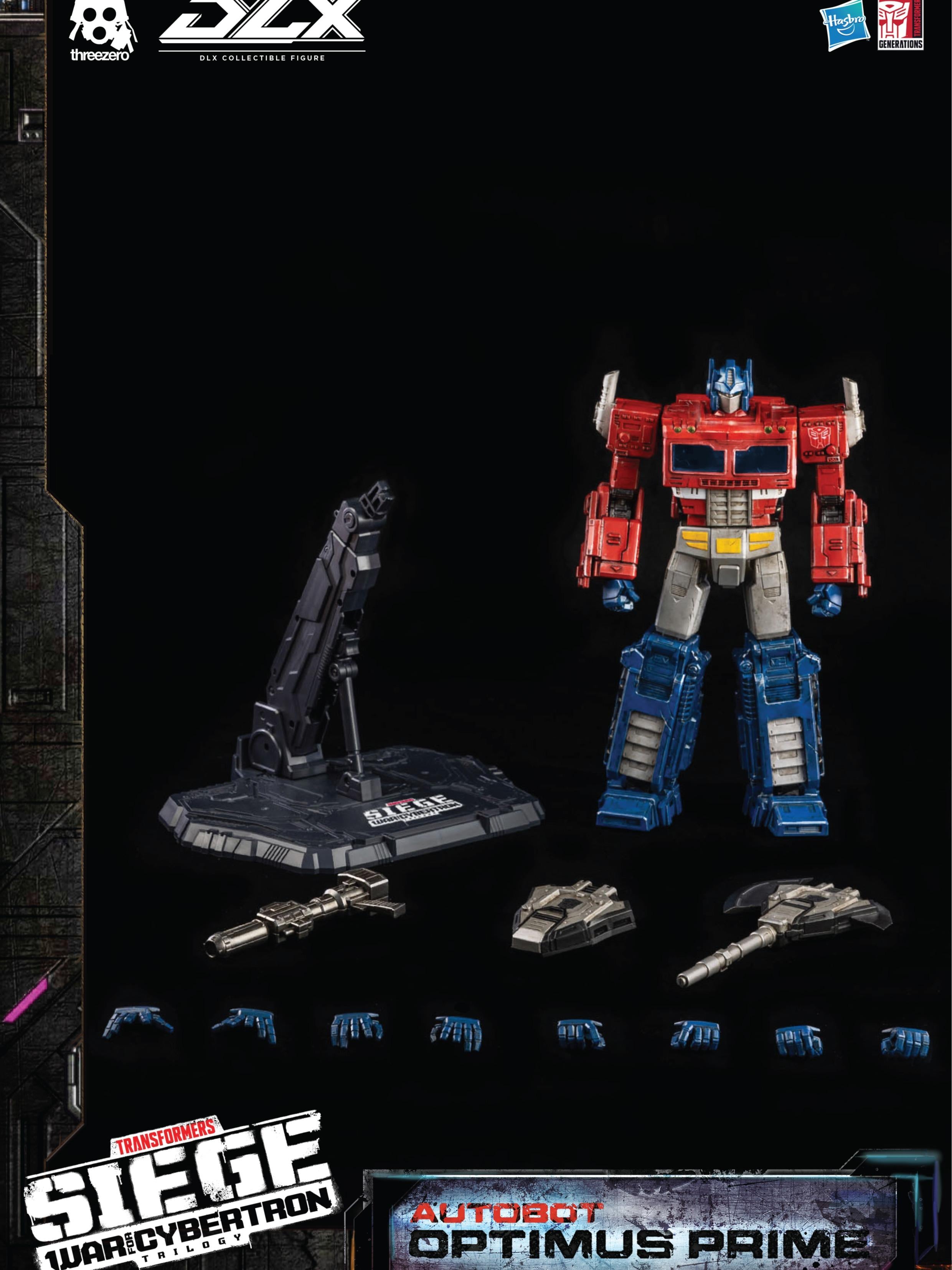 Threezero 3Z0202 Transformers War for Cybertron Trilogy - DLX Optimus Prime