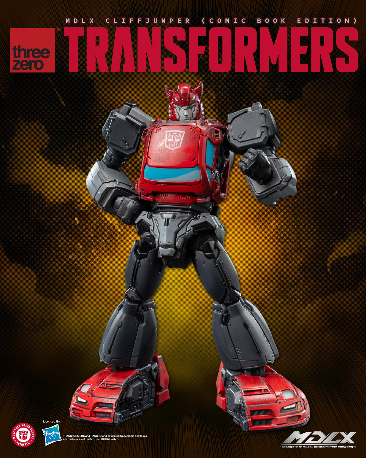Threezero 3Z0873 Transformers MDLX Cliffjumper (Comic Book Edition)