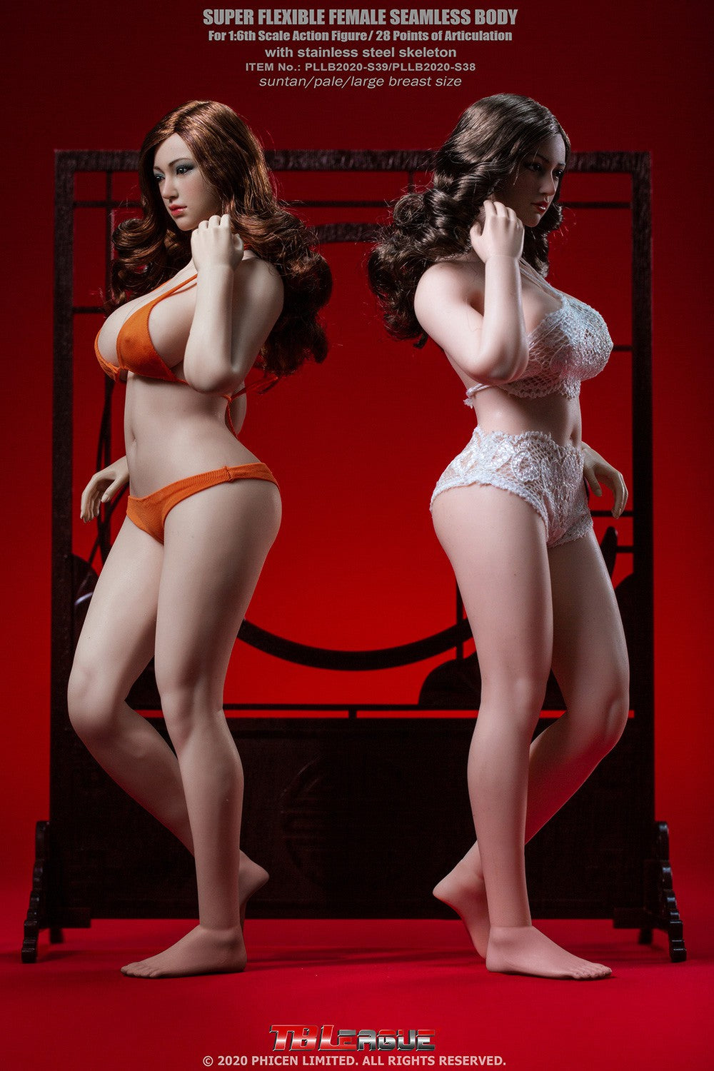 TBLeague S39 1/6 Female Seamless Figure (Head Sculpt included)