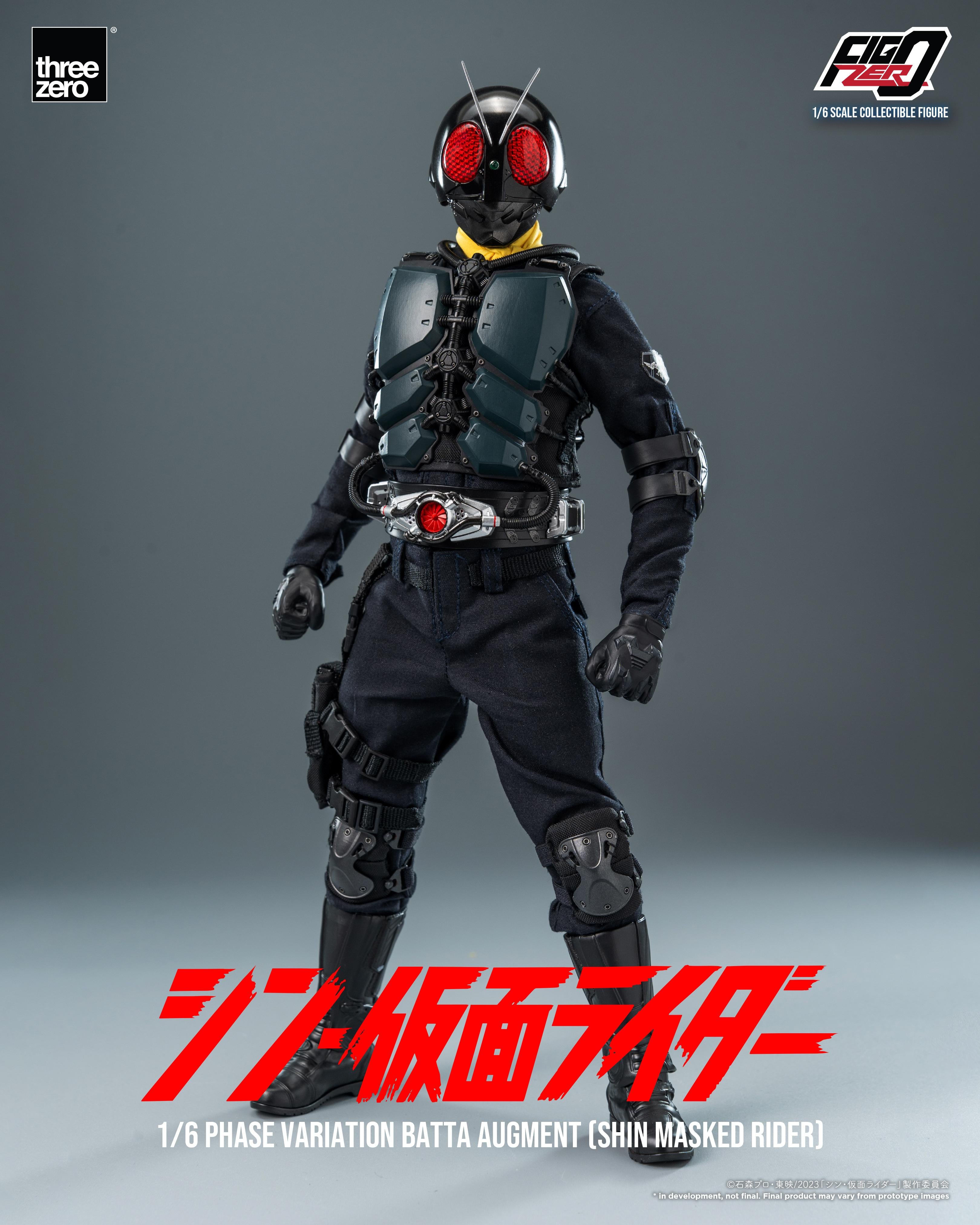 Threezero FigZero 3Z0677 1/6 Phase Variation Batta Augment (SHIN MASKED RIDER)