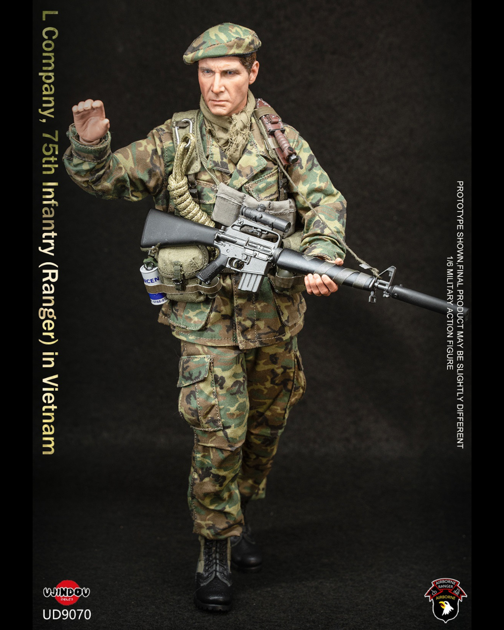 UJINDOU UD9070 1/6 U.S. ARMY L Company 75th Infantry (Ranger) in Vietnam